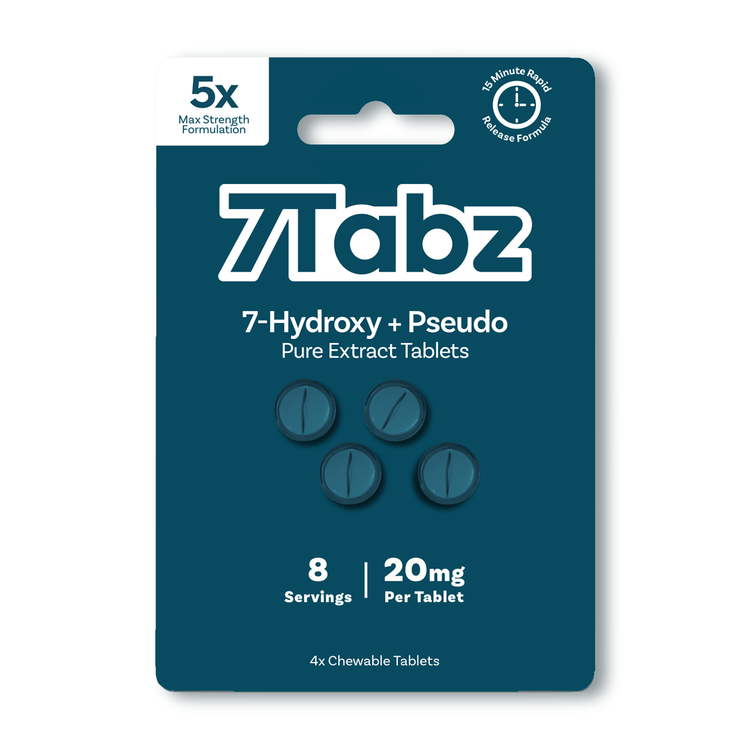 20mg 4ct 7 - OH + Pseudo Tablets - 7Tabz