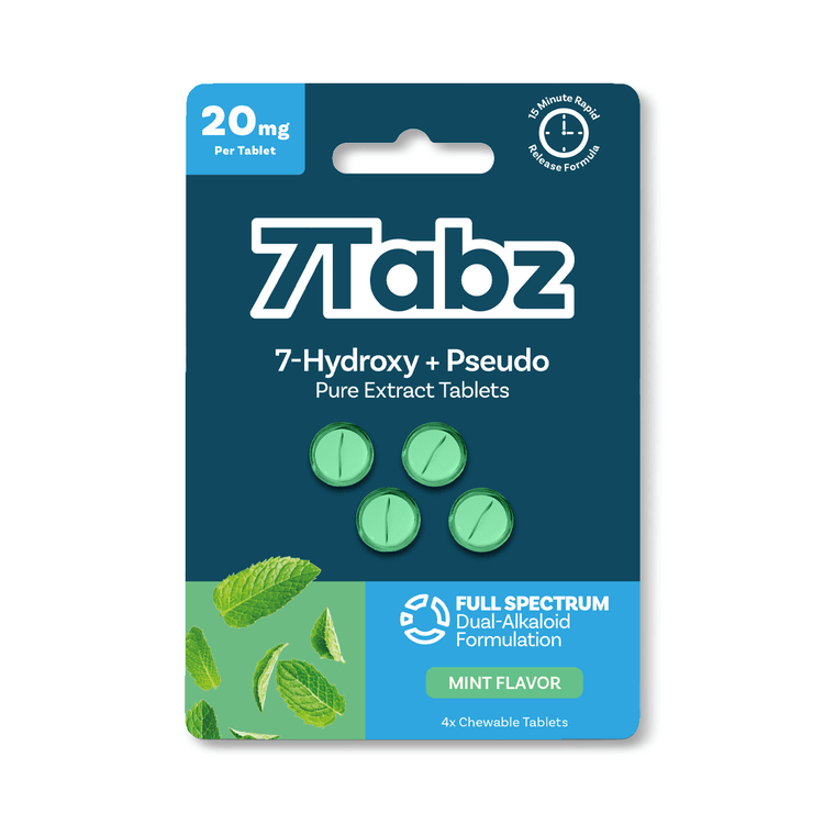 20mg 4ct 7 - OH + Pseudo Tablets - 7Tabz