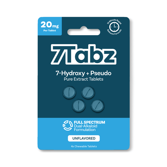 20mg 4ct 7 - OH + Pseudo Tablets - 7Tabz