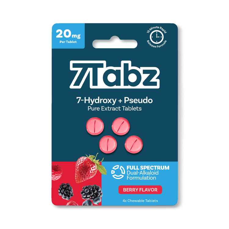 20mg 4ct 7 - OH + Pseudo Tablets - 7Tabz