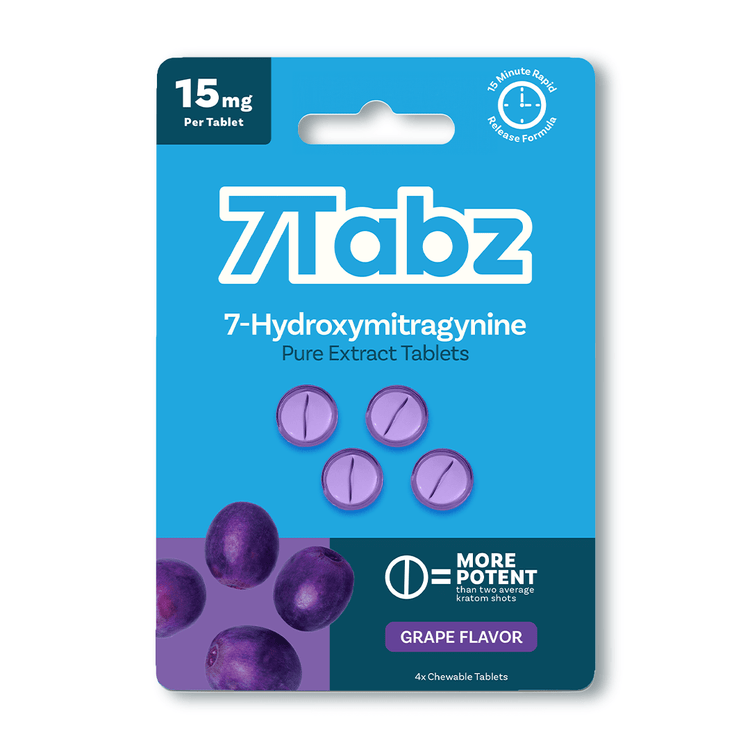 25mg 4ct Pseudo Tablets - 7Tabz