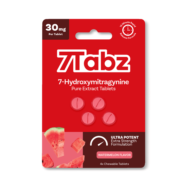 30mg 4ct 7 - OH Tablets (7 - Hydroxymitragynine) - 7Tabz